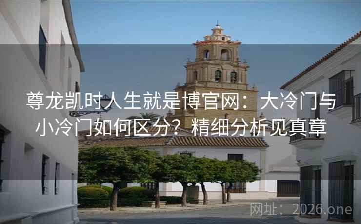 尊龙凯时人生就是博官网：大冷门与小冷门如何区分？精细分析见真章