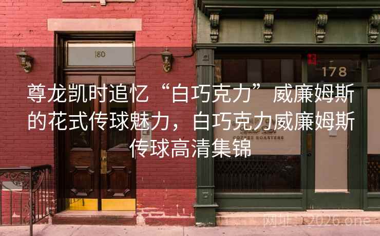 尊龙凯时追忆“白巧克力”威廉姆斯的花式传球魅力，白巧克力威廉姆斯传球高清集锦