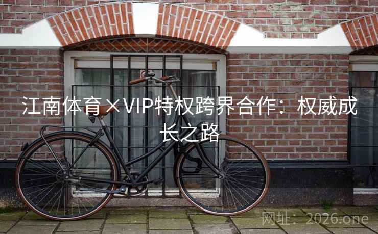 江南体育×VIP特权跨界合作：权威成长之路