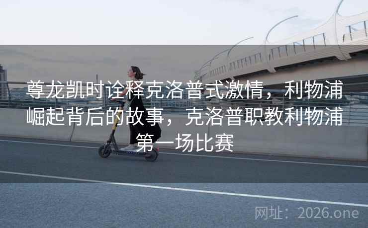 尊龙凯时诠释克洛普式激情，利物浦崛起背后的故事，克洛普职教利物浦第一场比赛