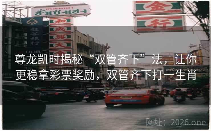 尊龙凯时揭秘“双管齐下”法，让你更稳拿彩票奖励，双管齐下打一生肖